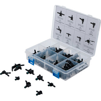 BGS technic Assortiment diesel-retourleidingsconnectoren 85 delig