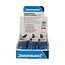 Silverline 12-in-1 Displaydoos multi-bit ratelschroevendraaier 12 stuks