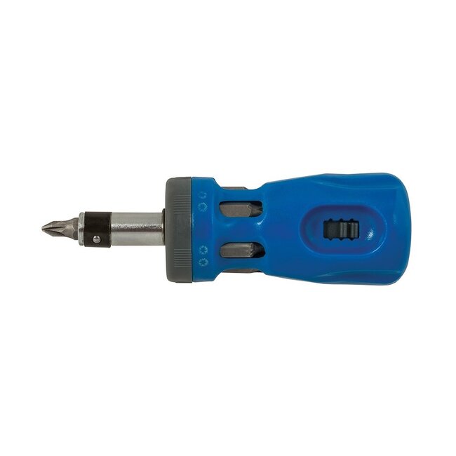 Silverline 12-in-1 Displaydoos multi-bit ratelschroevendraaier 12 stuks