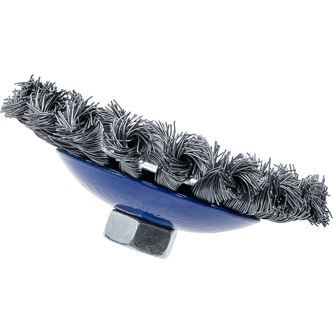 BGS Schijfborstel getwist staaldraad M14x2 Ø 115 mm