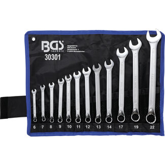 BGS technic Steekringsleutelset verdiept 6 - 22 mm 12 delig