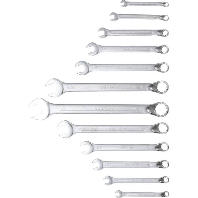 BGS Steekringsleutelset verdiept 6 - 22 mm 12 delig
