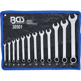 BGS technic Steekringsleutelset 6 - 22 mm 12 delig
