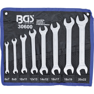 BGS technic Steeksleutelset 6 - 22 mm 8 delig