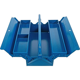 BGS technic Metalen gereedschapskist leeg 420 x 200 x 150 mm 3 vakken