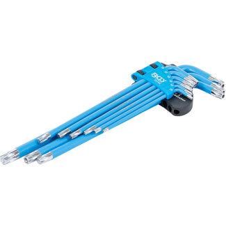 BGS technic Stiftsleutelset Torx / Torx met boring T10 - T50 9 delig