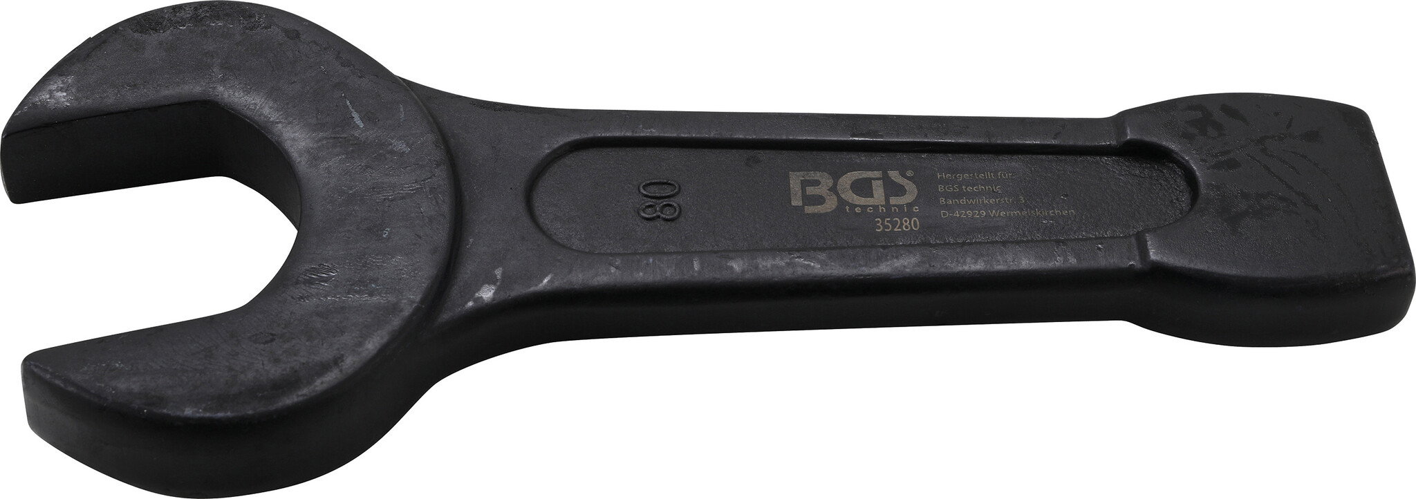 BGS Kraft-Steckschlüssel-Einsatz Sechskant, tief - Antrieb Innenvierkant 25 mm (1) - SW 60 mm - 5500-60