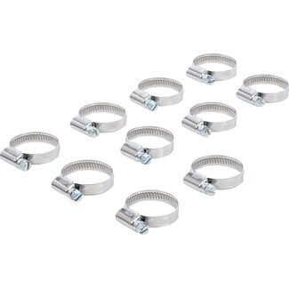 BGS technic Slangklem roestvrij 20 x 32 mm 10 delig