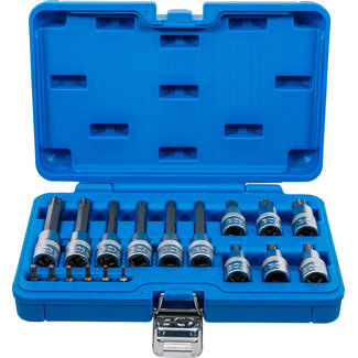 BGS technic Dopsleutelbitset 1/4" / 1/2" Torx 18 delig