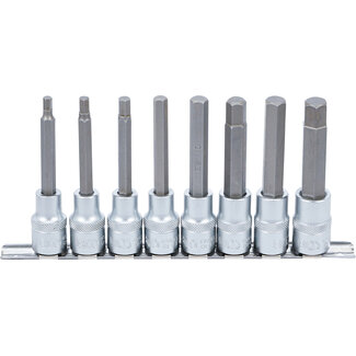 BGS technic Dopsleutelbitset 1/2" inbus 5 - 13 mm 8 delig