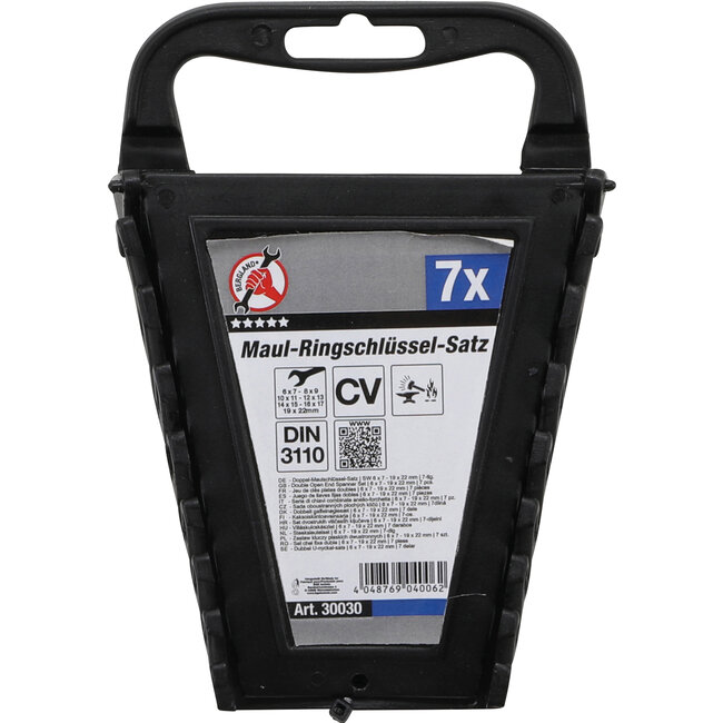 BGS Steeksleutelset 6 x 7 - 19 x 22 mm 7 delig