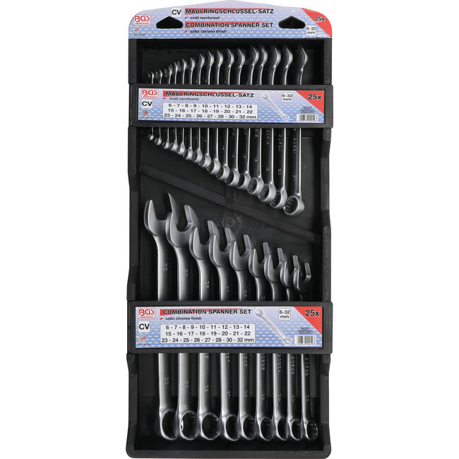 BGS Steekringsleutelset 6 - 32 mm 25 delig