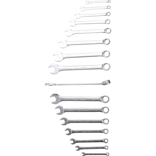 BGS Steekringsleutelset inches 1/4" - 1.1/4" 25 delig