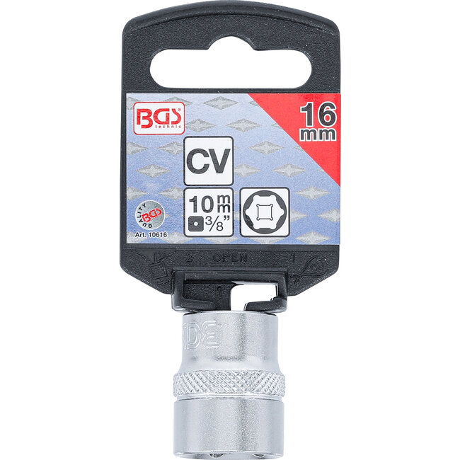 BGS Dopsleutel zeskant 3/8" 16 mm