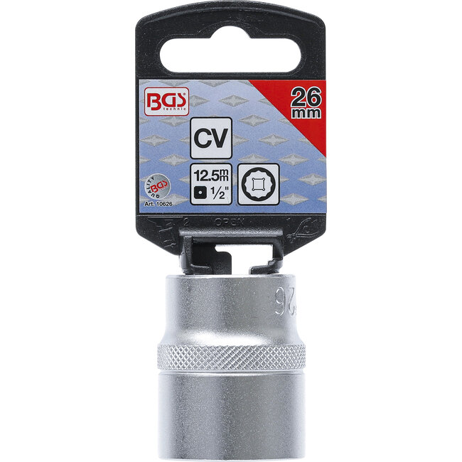 BGS Dopsleutel twaalfkant 1/2" 26 mm