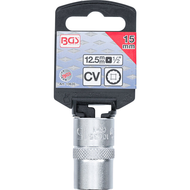 BGS Dopsleutel twaalfkant 1/2" 15 mm