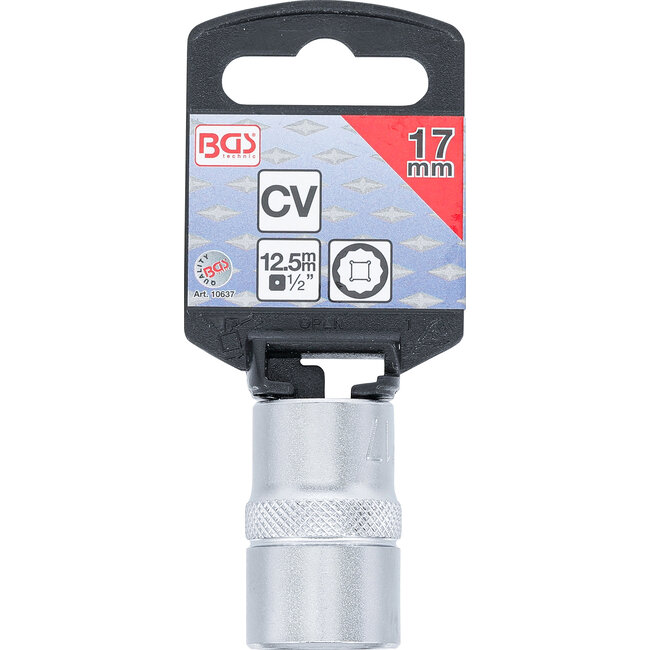 BGS Dopsleutel twaalfkant 1/2" 17 mm