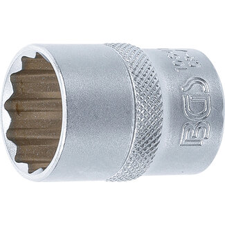 BGS technic Dopsleutel twaalfkant 1/2" 21 mm