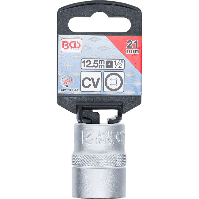 BGS Dopsleutel twaalfkant 1/2" 21 mm