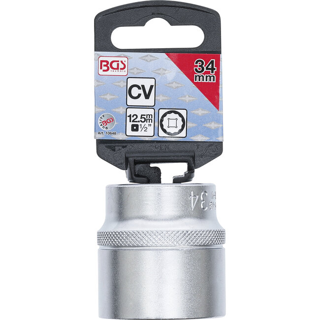 BGS Dopsleutel twaalfkant 1/2" 34 mm
