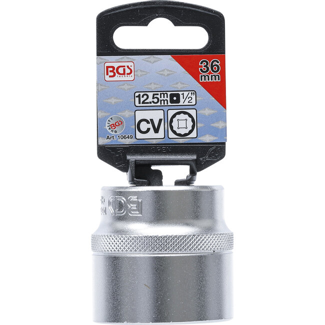 BGS Dopsleutel twaalfkant 1/2" 36 mm