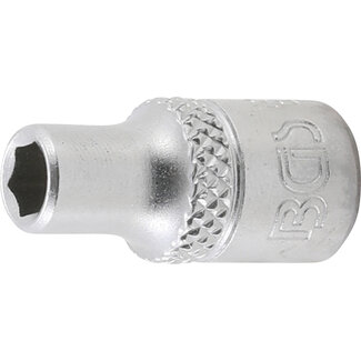 BGS technic Dopsleutel zeskant 1/4" 3/16"