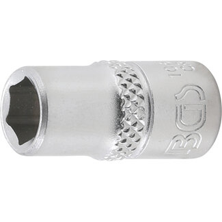BGS technic Dopsleutel zeskant 1/4" 9/32"