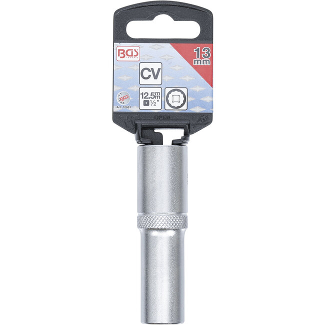BGS Dopsleutel twaalfkant, diep 1/2" 13 mm