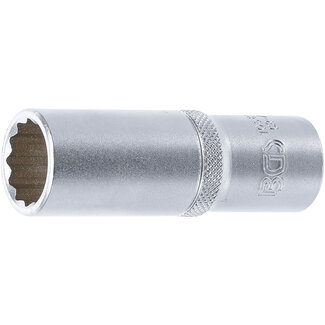 BGS technic Dopsleutel twaalfkant, diep 1/2" 18 mm