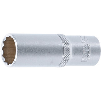 BGS technic Dopsleutel twaalfkant, diep 1/2" 19 mm