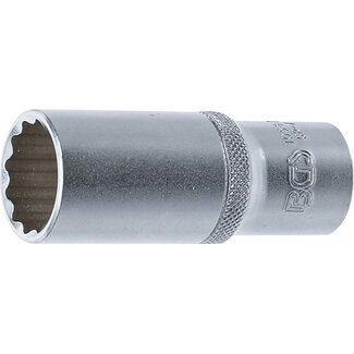 BGS technic Dopsleutel twaalfkant, diep 1/2" 22 mm
