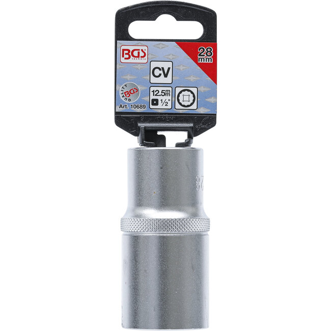 BGS Dopsleutel twaalfkant diep 1/2" 28 mm