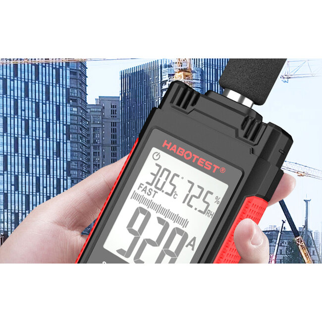 Habotest Digitale decibelmeter HT602B