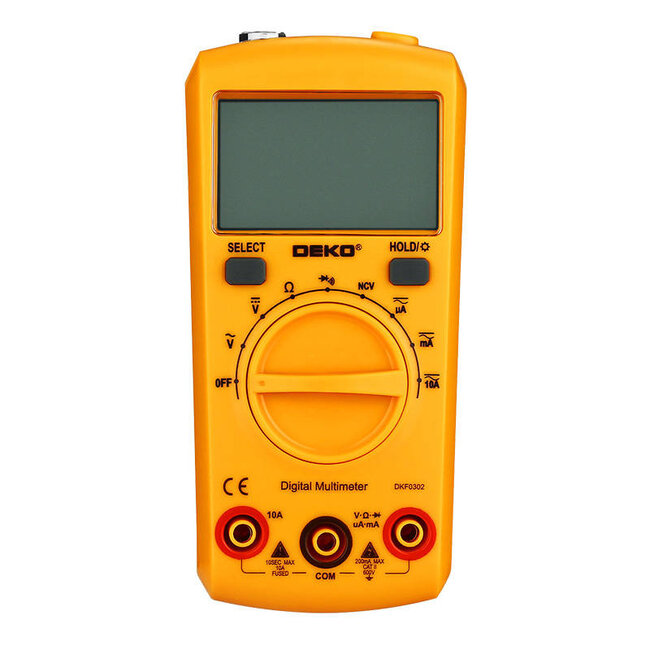Deko Tools Digitale Universele Multimeter, DKF0302