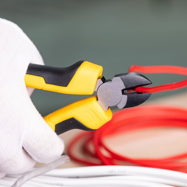 Deli Tools Zijsnijtang 6" EDL2206