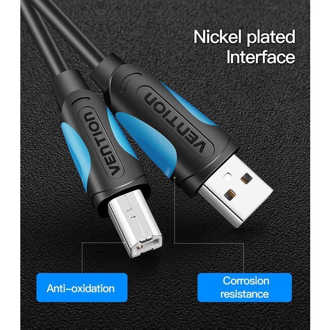 Vention Printerkabel USB 2.0 A naar USB-B VAS-A16-B300 3 meter