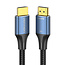 Vention Katoen gevlochten HDMI 2.1 kabel ALGLF, 8K 60Hz/ 4K 120Hz, 1 meter