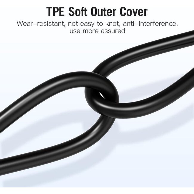 Vention Verloopkabel Micro-jack 2,5 mm naar Mini-jack 3,5 mm - 0,5 meter