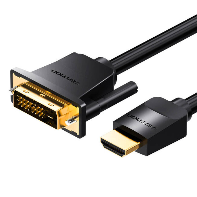 Vention HDMI naar DVI (24+1) kabel Full-HD 1080P 60Hz, 2 meter