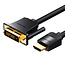 Vention HDMI naar DVI (24+1) kabel Full-HD 1080P 60Hz, 5 meter