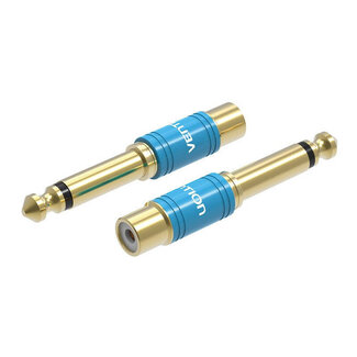 Vention Jack naar Tulp RCA adapter blauw 1 stuk