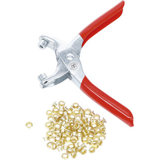 BGS Do it yourself Oogjestang met 100 ronde oogjes 4,5 mm