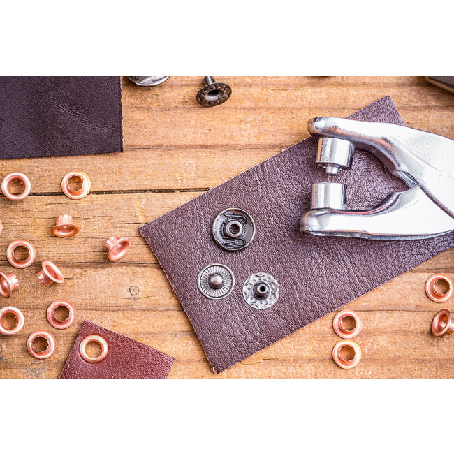 BGS Oogjestang met 100 ronde oogjes 5,0 mm