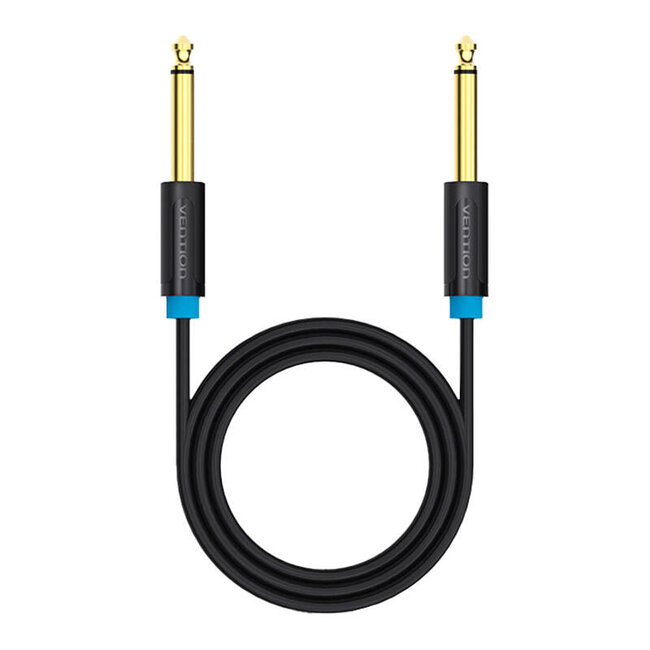 Vention Audiokabel TS 6.3 mm jack-jack mono 0,5 meter