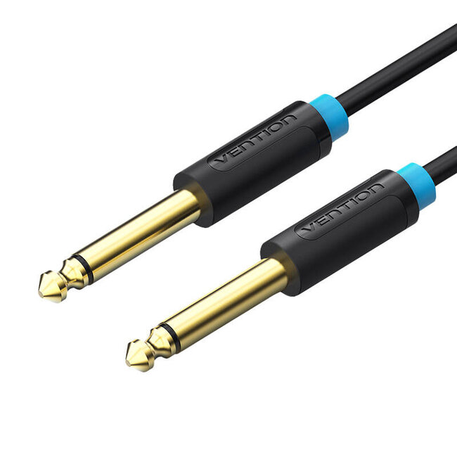 Vention Audiokabel TS 6.3 mm jack-jack mono 1 meter