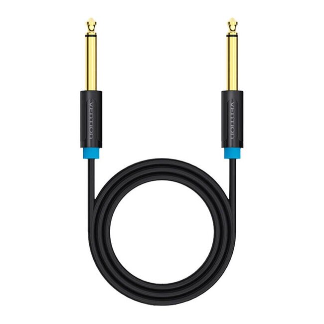 Vention Audiokabel TS 6.3 mm jack-jack mono 1,5 meter