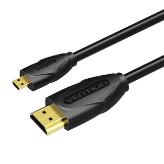 Vention Micro HDMI naar HDMI kabel 4K 30Hz, 1,5 meter
