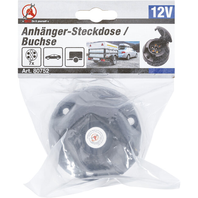 BGS Aanhanger contactdoos / bus 7-polig