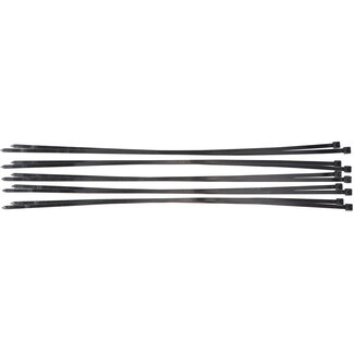 BGS Do it yourself Kabelbinder assortiment zwart 8,0 x 700 mm 10 delig