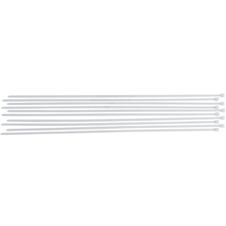 BGS Do it yourself Kabelbinder assortiment wit 8,0 x 800 mm 10 delig